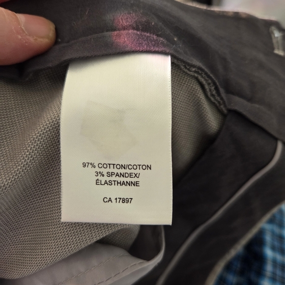 ⭐️Banana Republic 718 Martin Fit Gray Trousers Classic Straight-Leg Size 4 - Picture 5 of 6